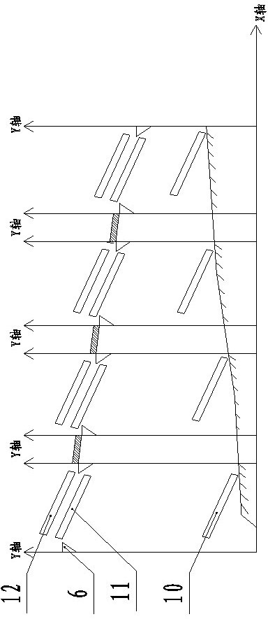 Method for integral ground manufacture, suspension and construction of large-sized steel trestle conveying system