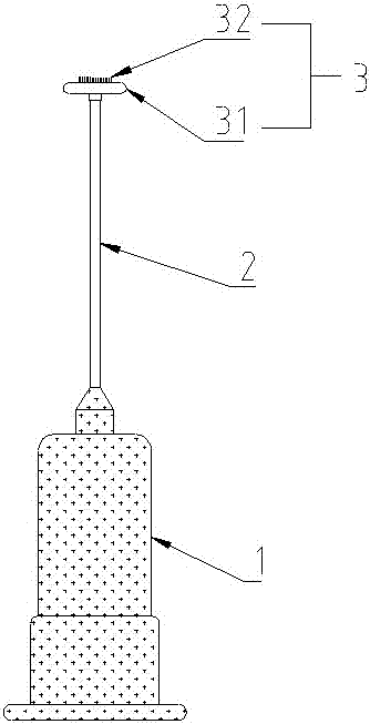 Minimally invasive anesthesia needle