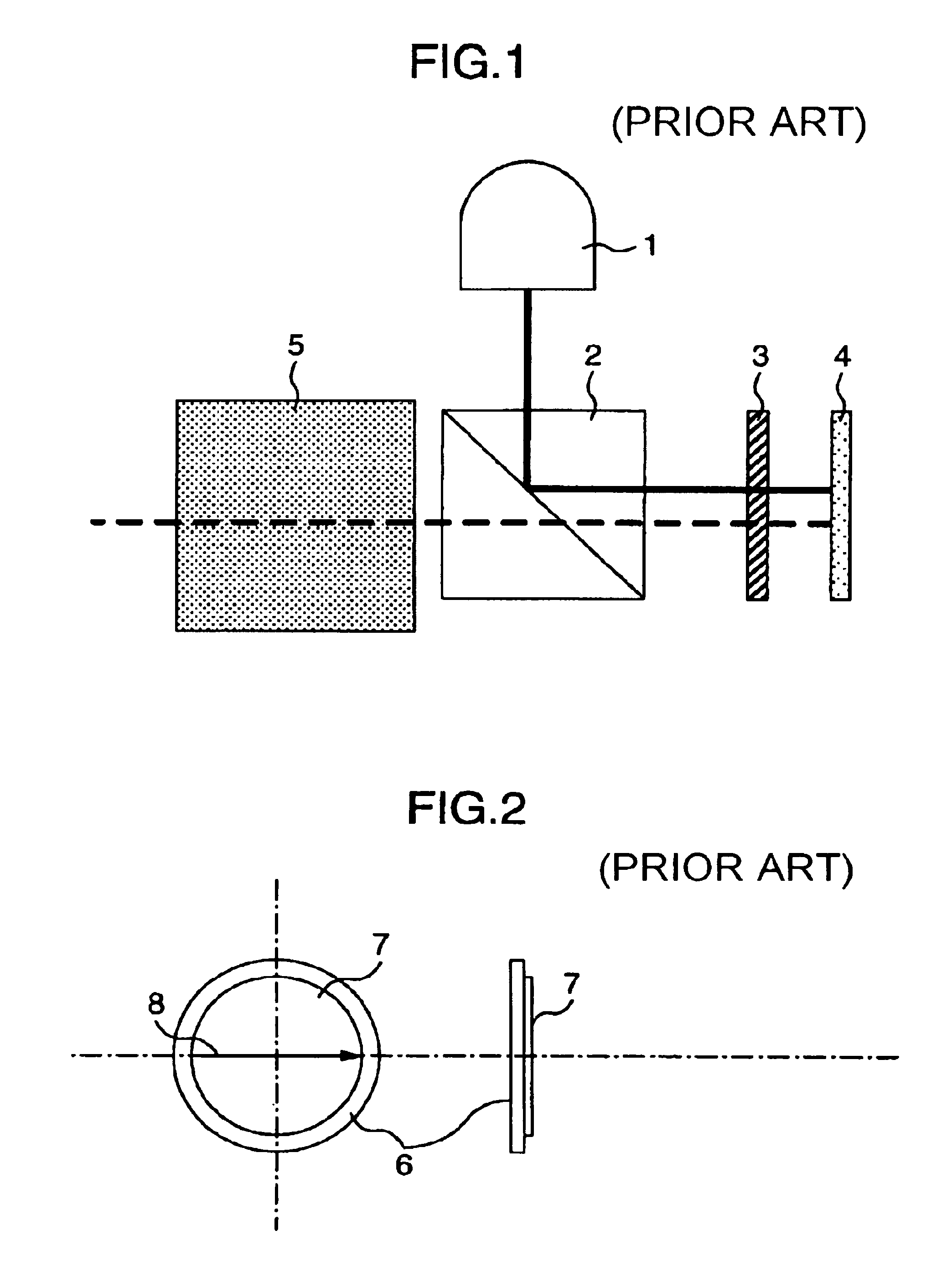 Quarter wavelength plate and projection type video display device using same