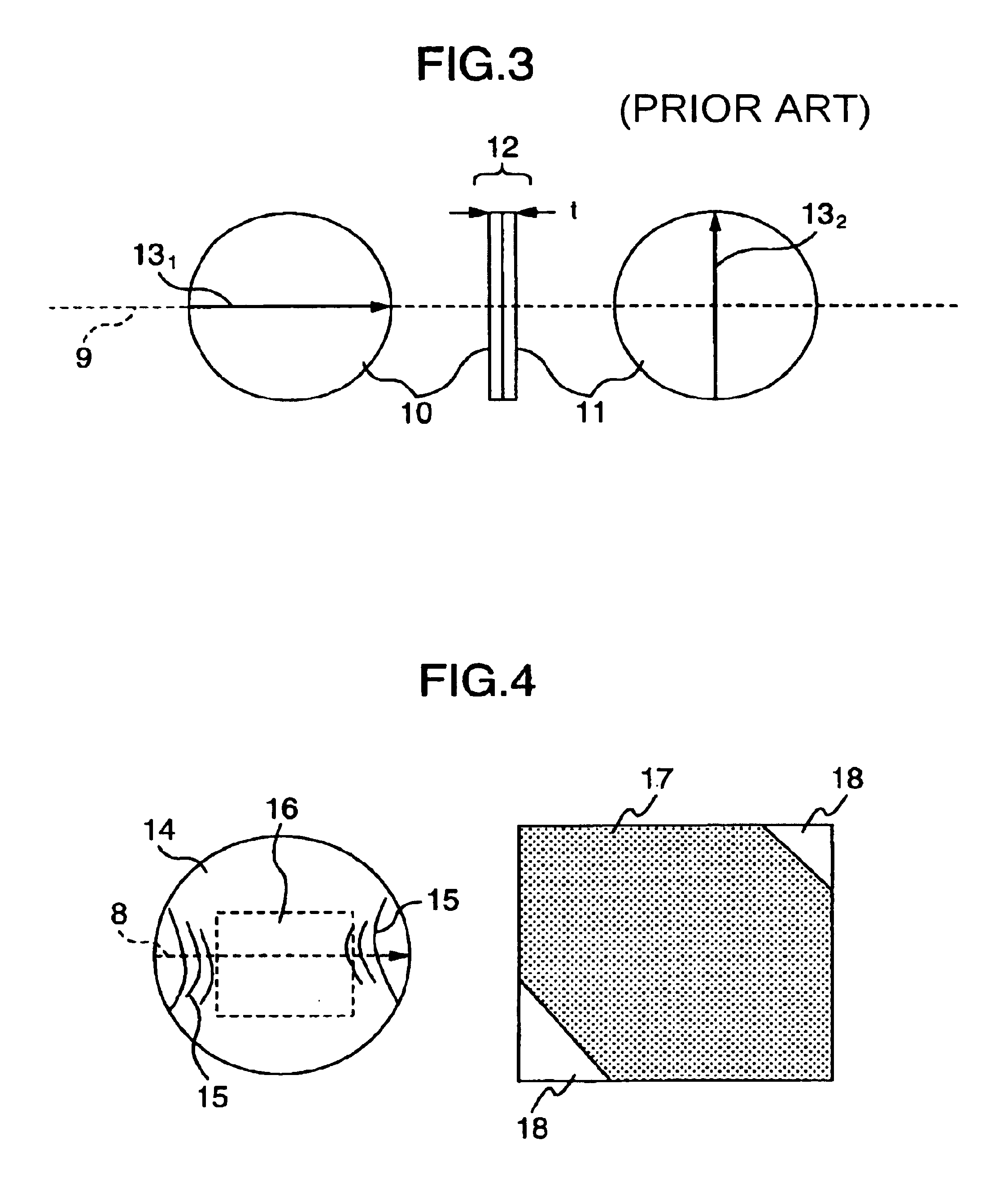 Quarter wavelength plate and projection type video display device using same