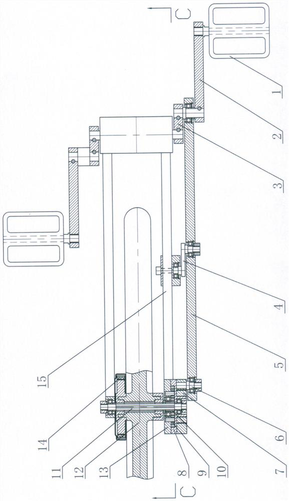 Bicycle parallel transmission connecting rod mechanism