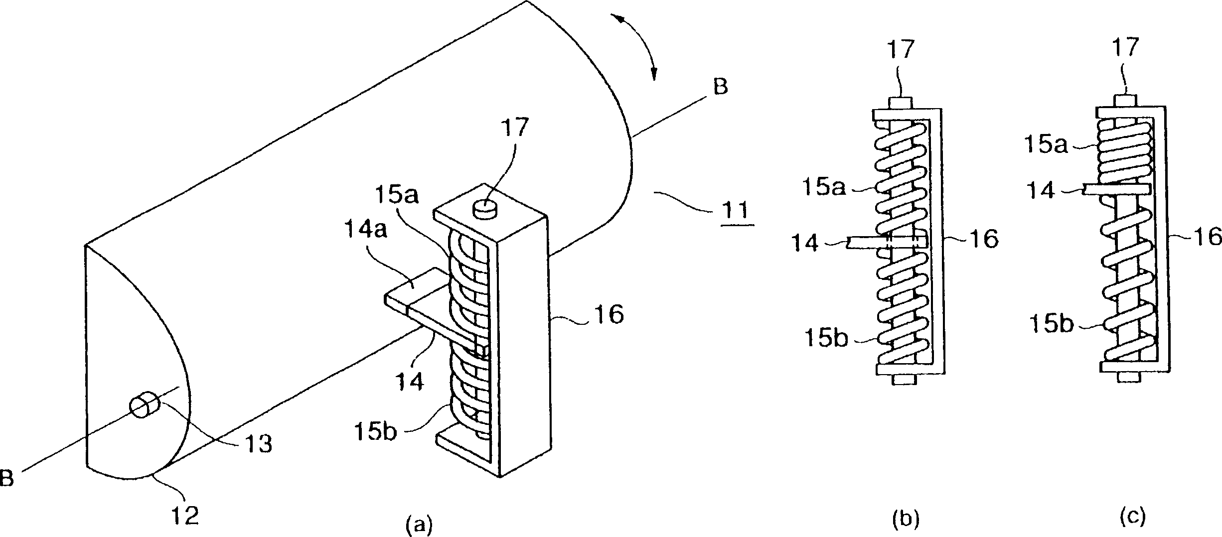Flash device, camera with said flash device and control method for said camera