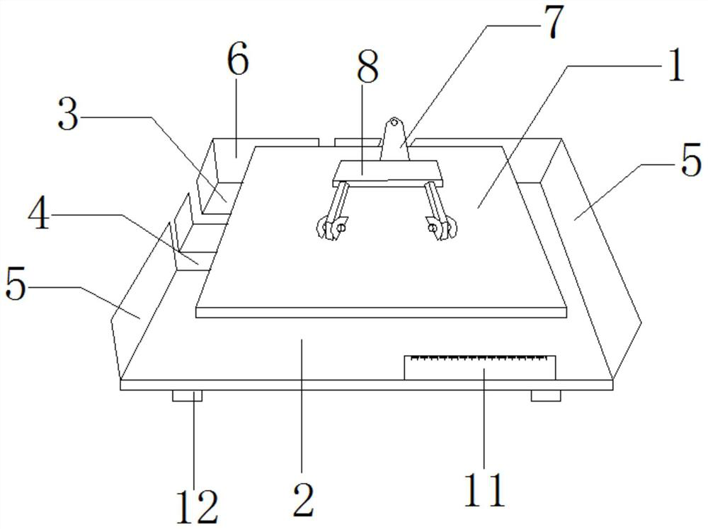 Bill binding clamping plate