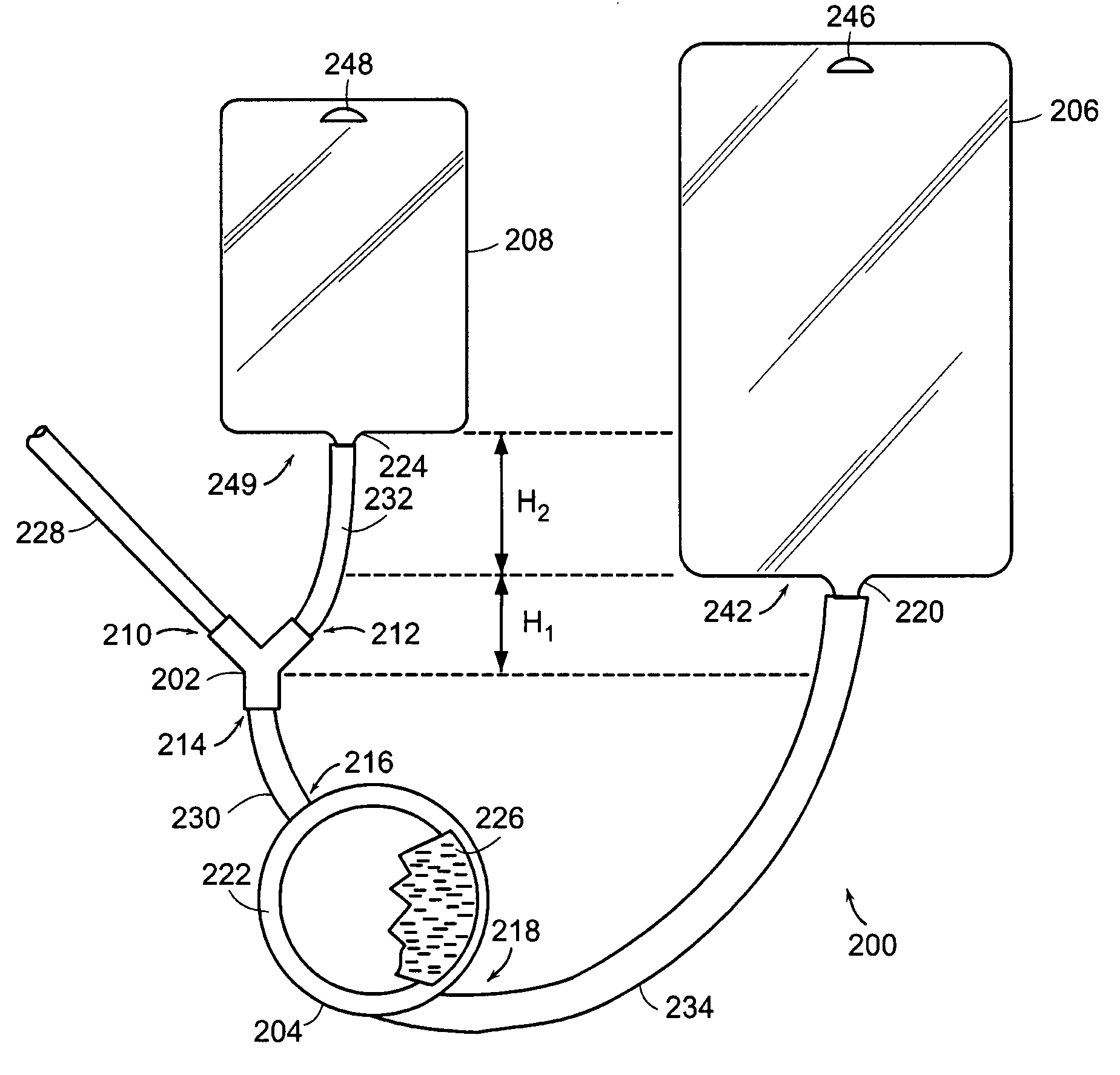 Continuous blood filtration and method of use
