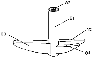 Chinese chestnut stir-frying device