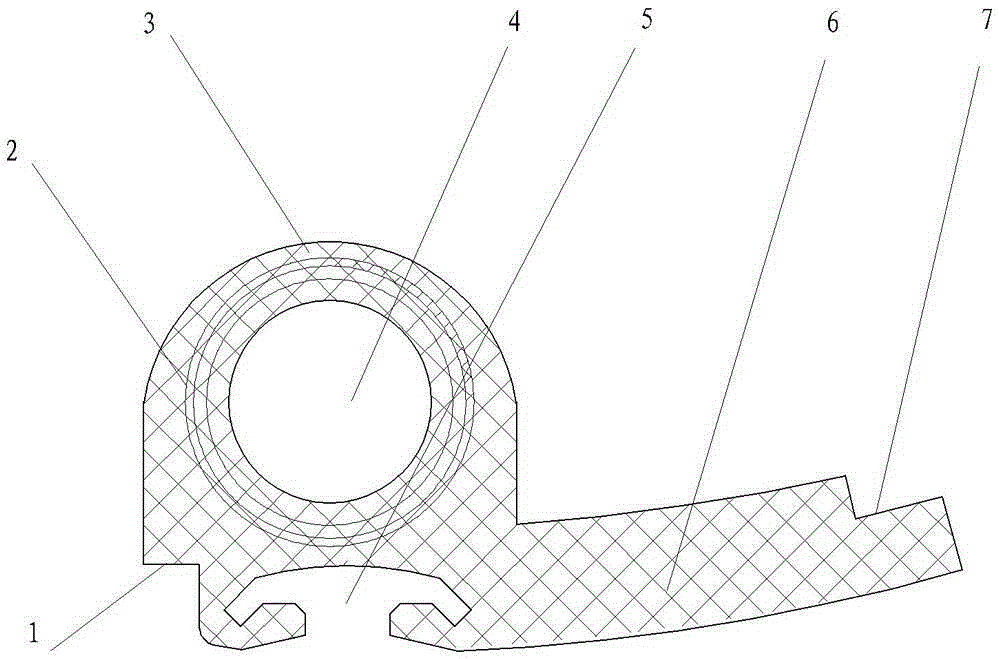 A kind of lining plate of ball mill barrel