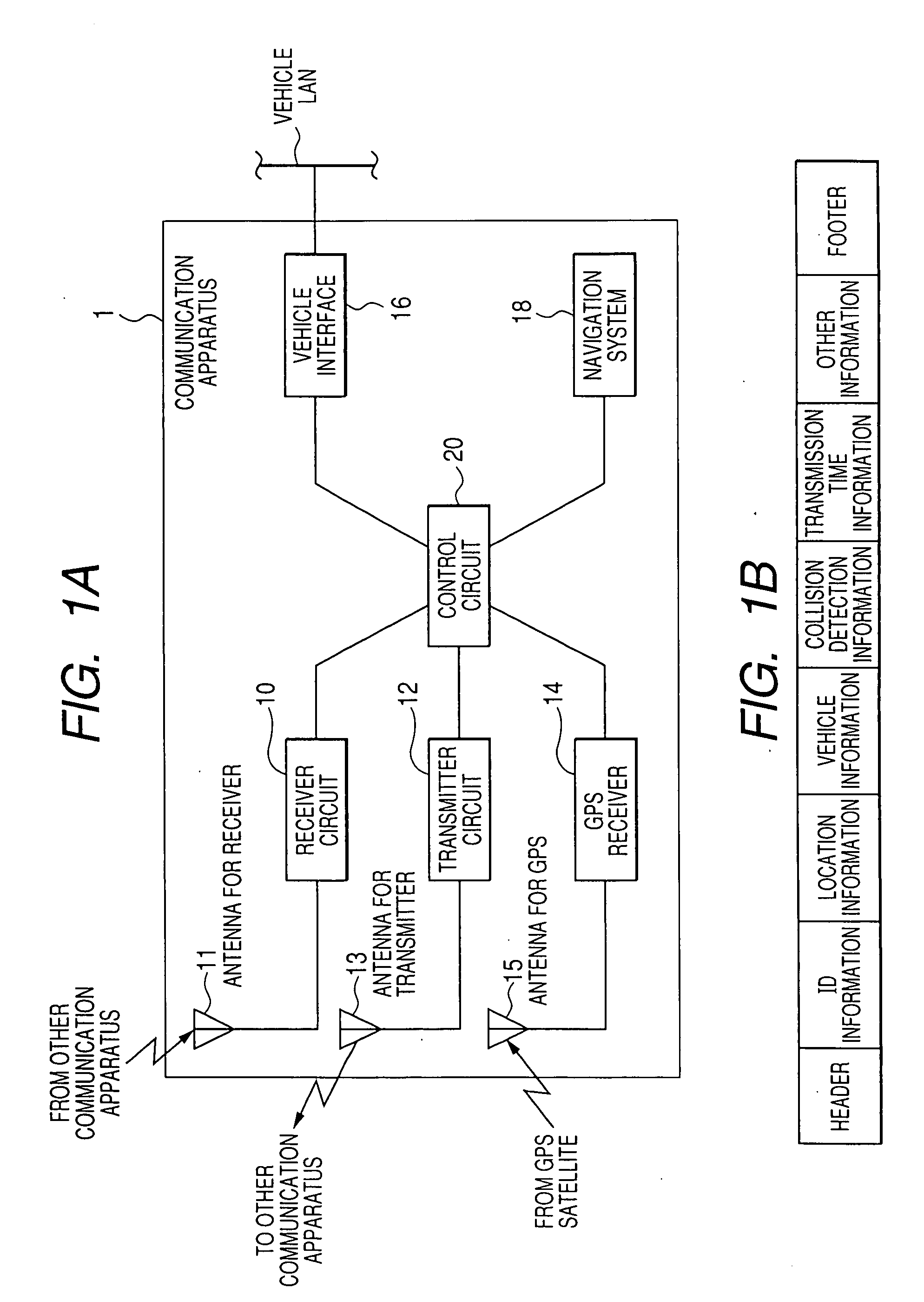 Inter-vehicle communication apparatus and method capable of detecting packet collision