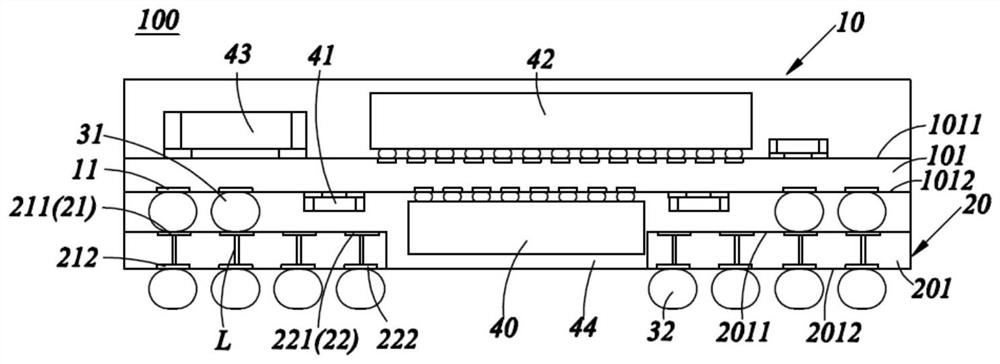 Packaging structure and semiconductor device with same