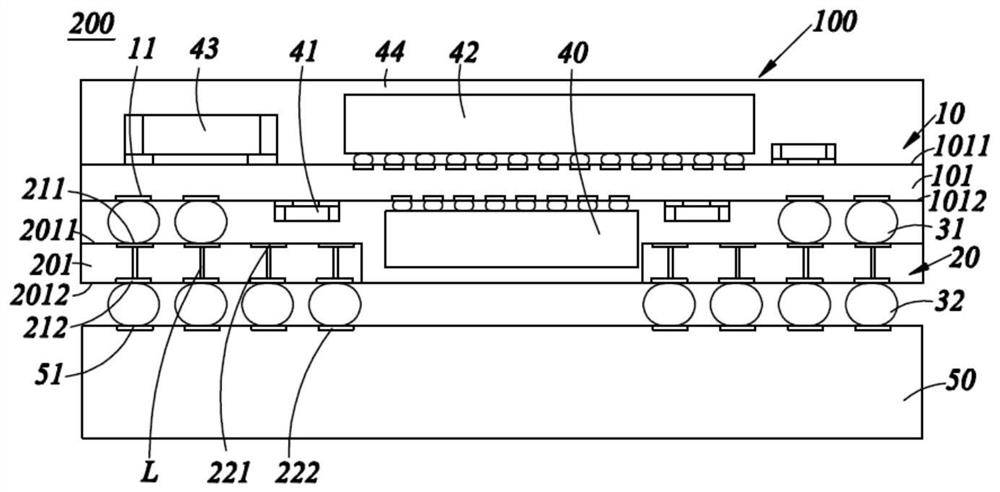 Packaging structure and semiconductor device with same