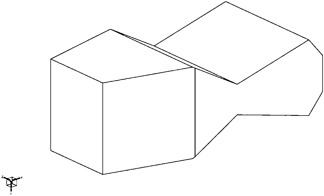 Throat offset aerodynamic vectoring nozzle with lateral expansion