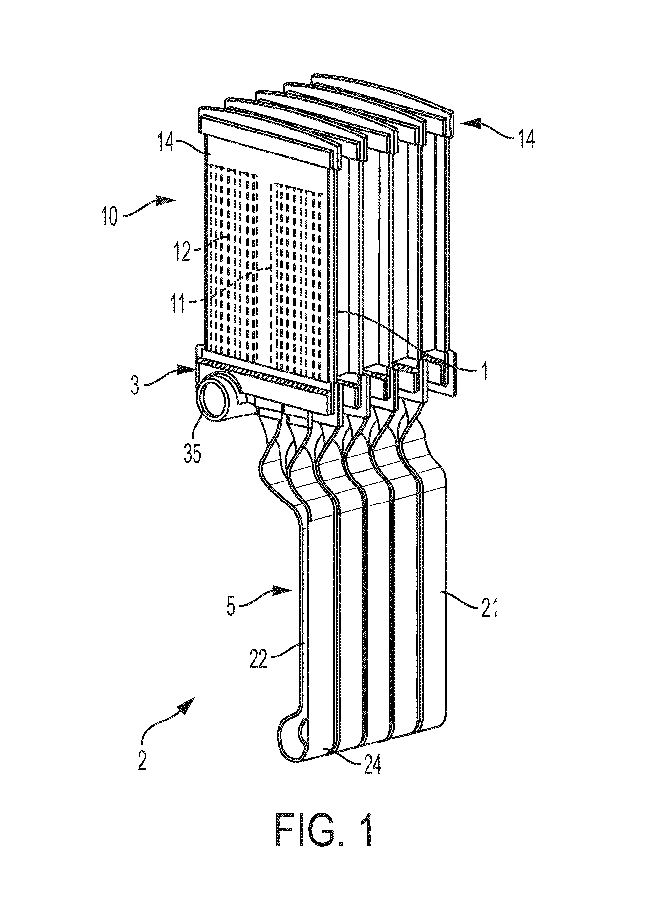 Evaporator and condenser section structure for thermosiphon