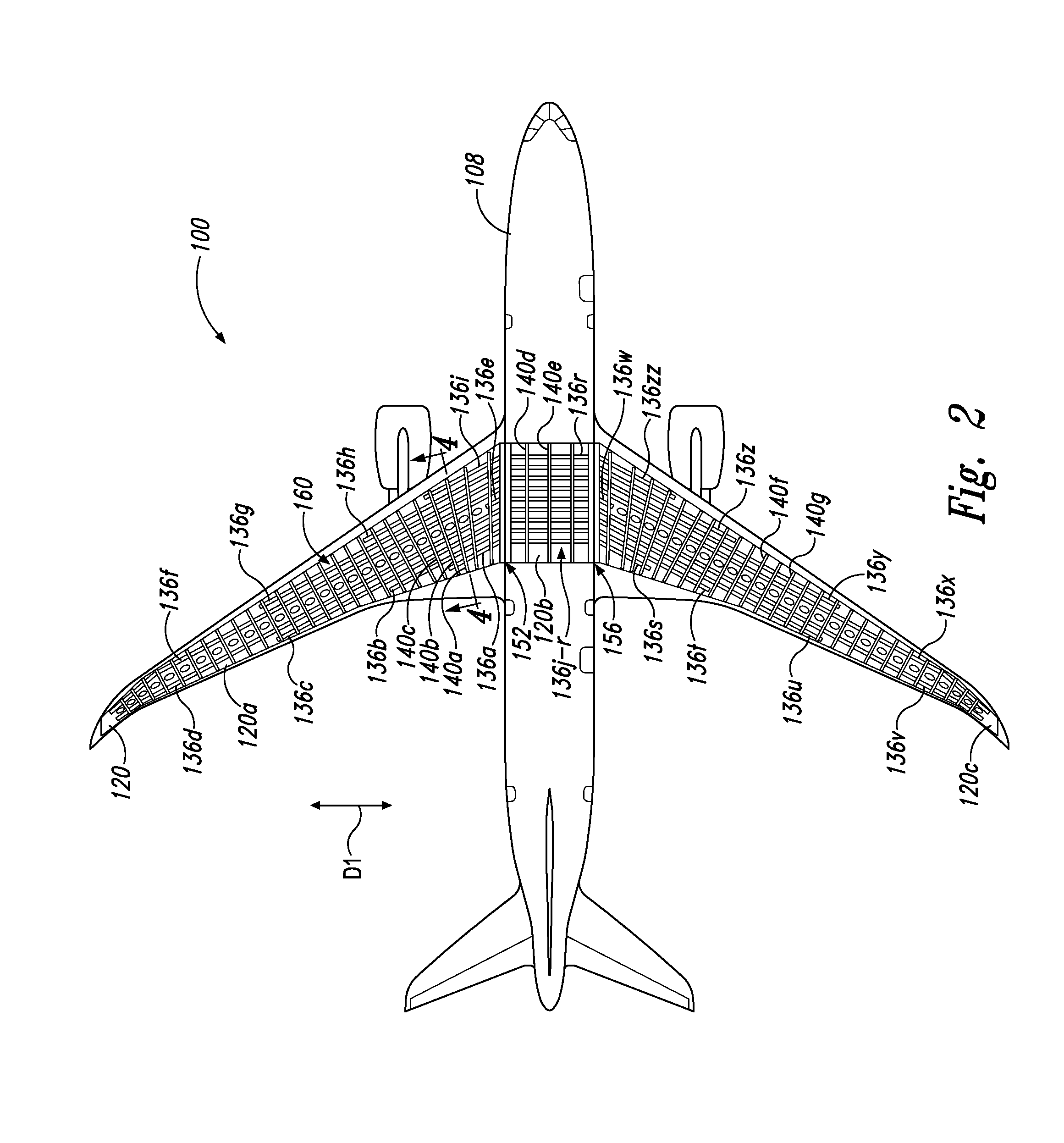 Laminate composite wing structures