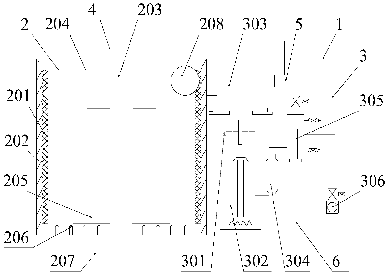 High-sealability vacuum film plating machine and control method thereof