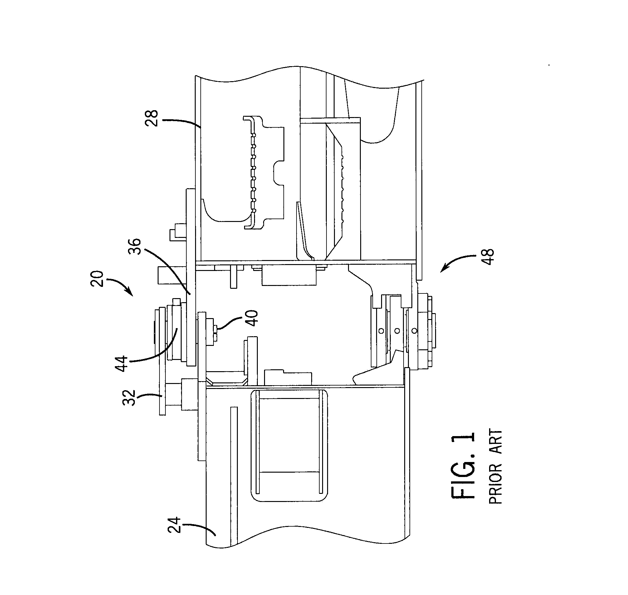 Work vehicle chassis articulation joint