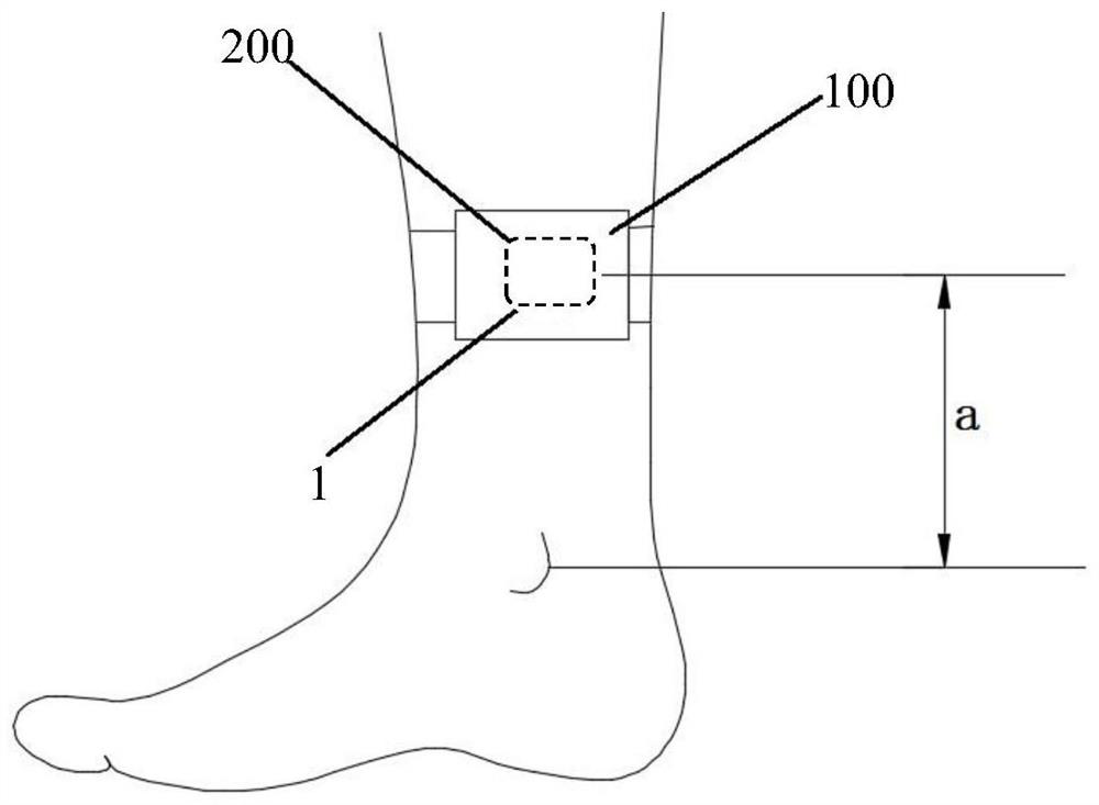 Wearable acupoint therapeutic apparatus for relieving or treating infertility
