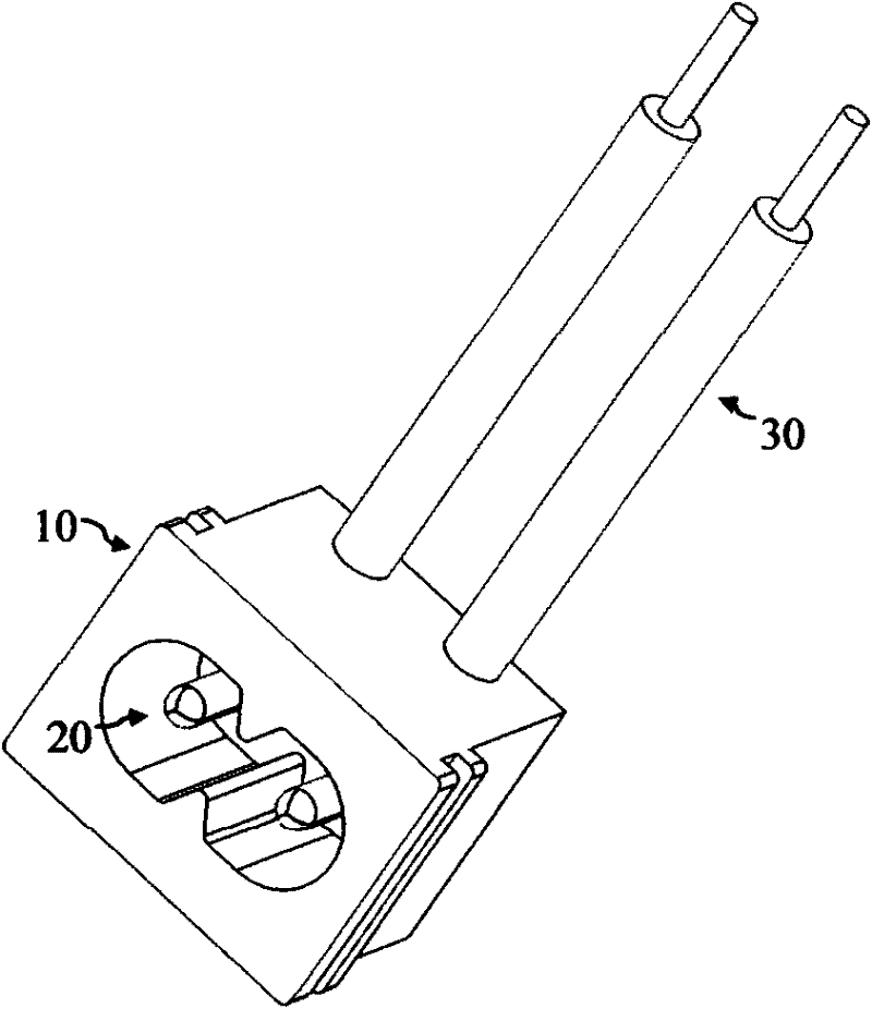 Manufacturing method and product of power connector with wires