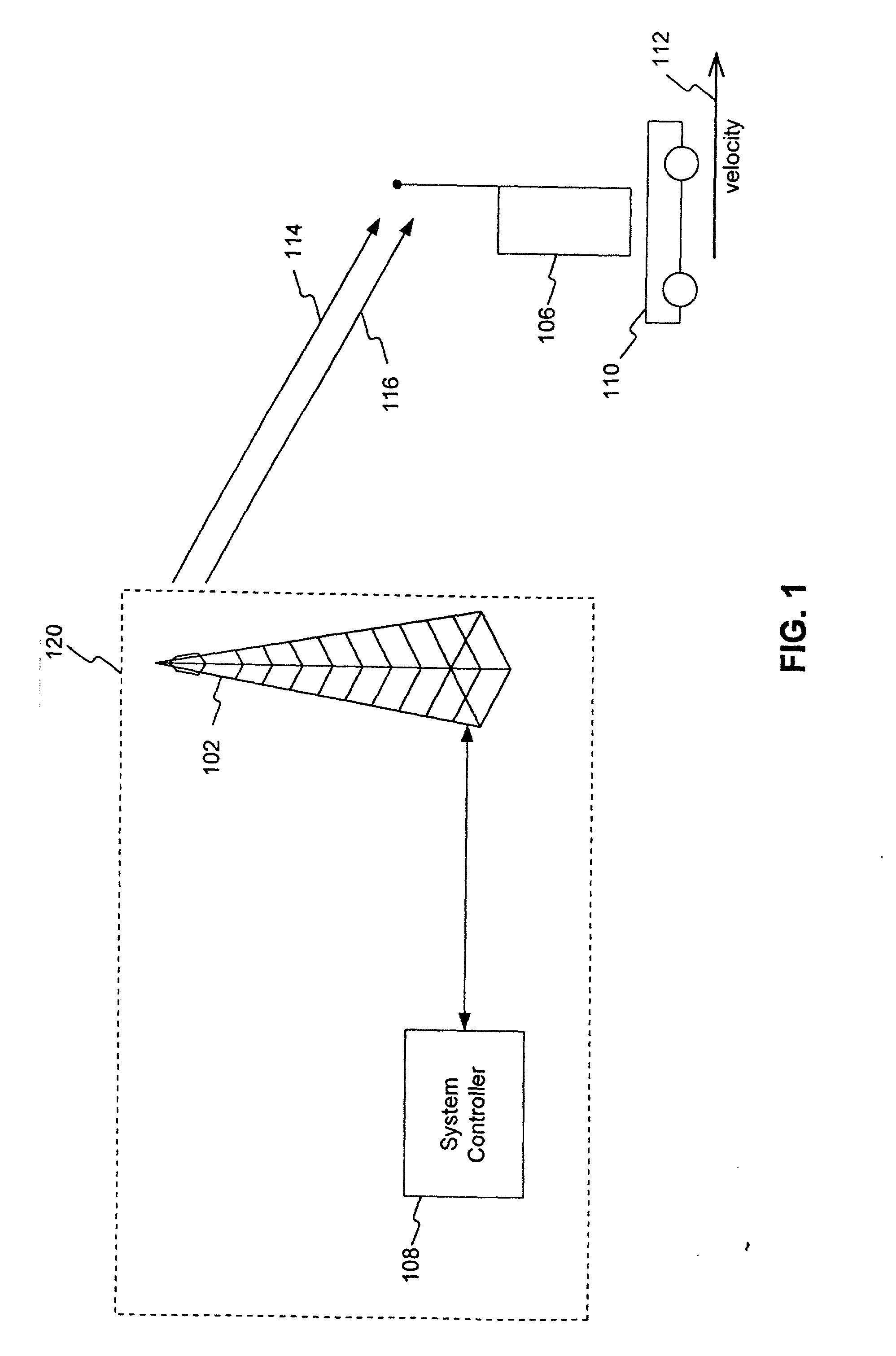 Velocity responsive filtering for pilot signal reception