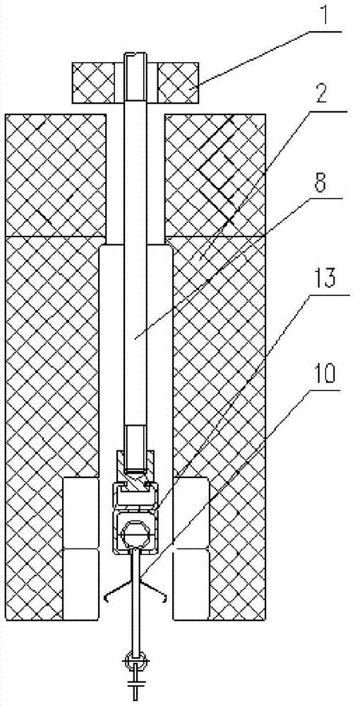 Lifting check curtain structure of seal box