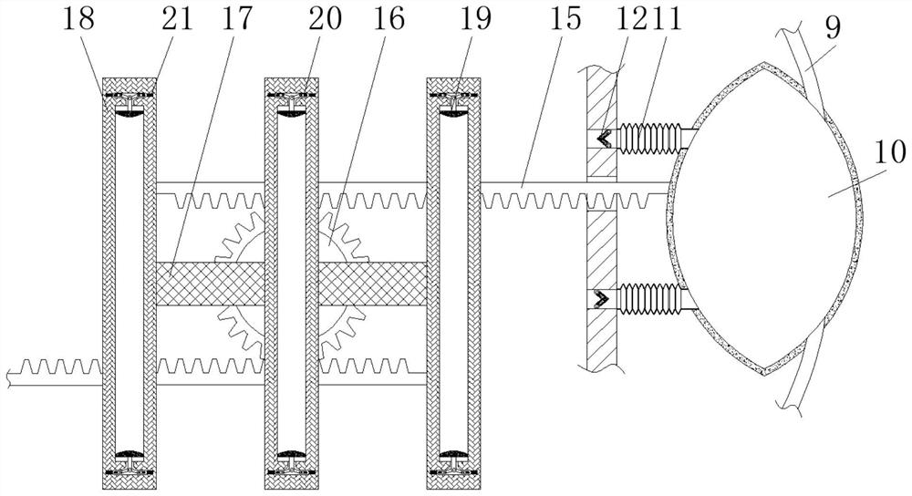 Circuit board copper deposition tank capable of avoiding uneven copper deposition and intelligently adjusting air content