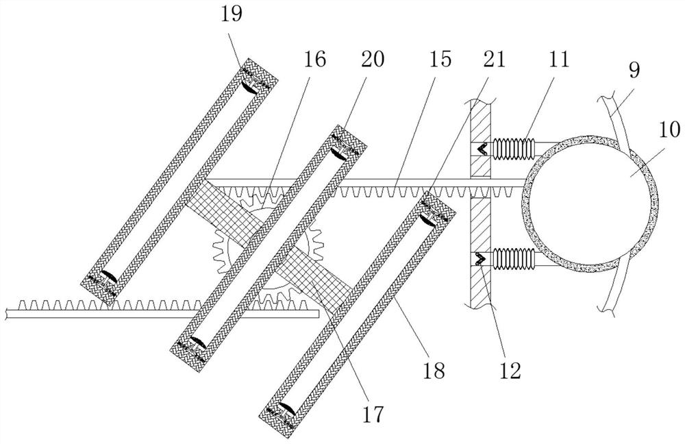 Circuit board copper deposition tank capable of avoiding uneven copper deposition and intelligently adjusting air content