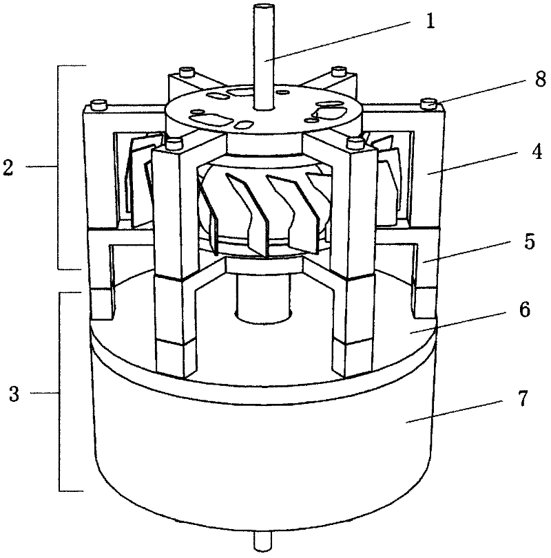 Rotary cylinder piston type engine