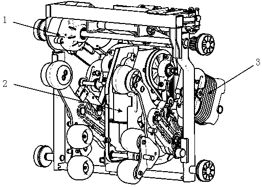 Four-dimensional massaging machine