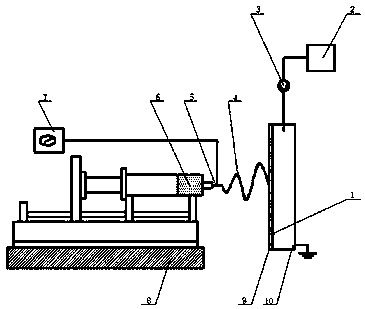 Electrostatic spinning device and method for realizing carbon material nitrogen doping