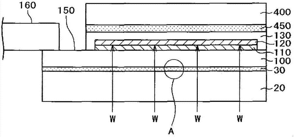 Organic EL display device and liquid crystal display device