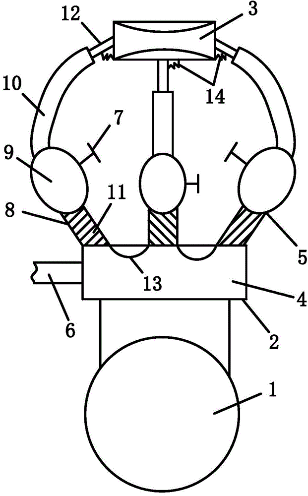 Load bearing type mechanical arm