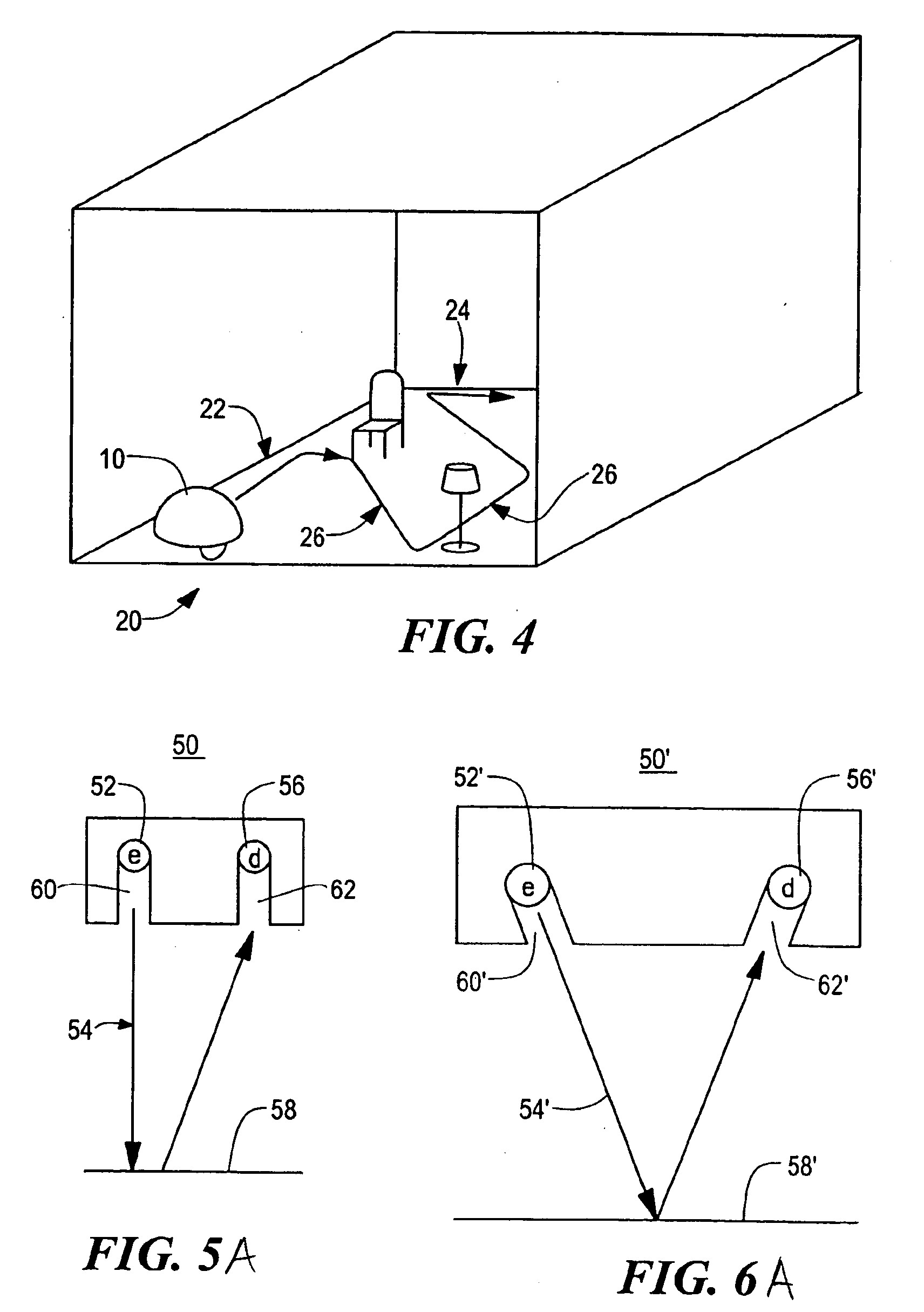 Obstacle following sensor scheme for a mobile robot