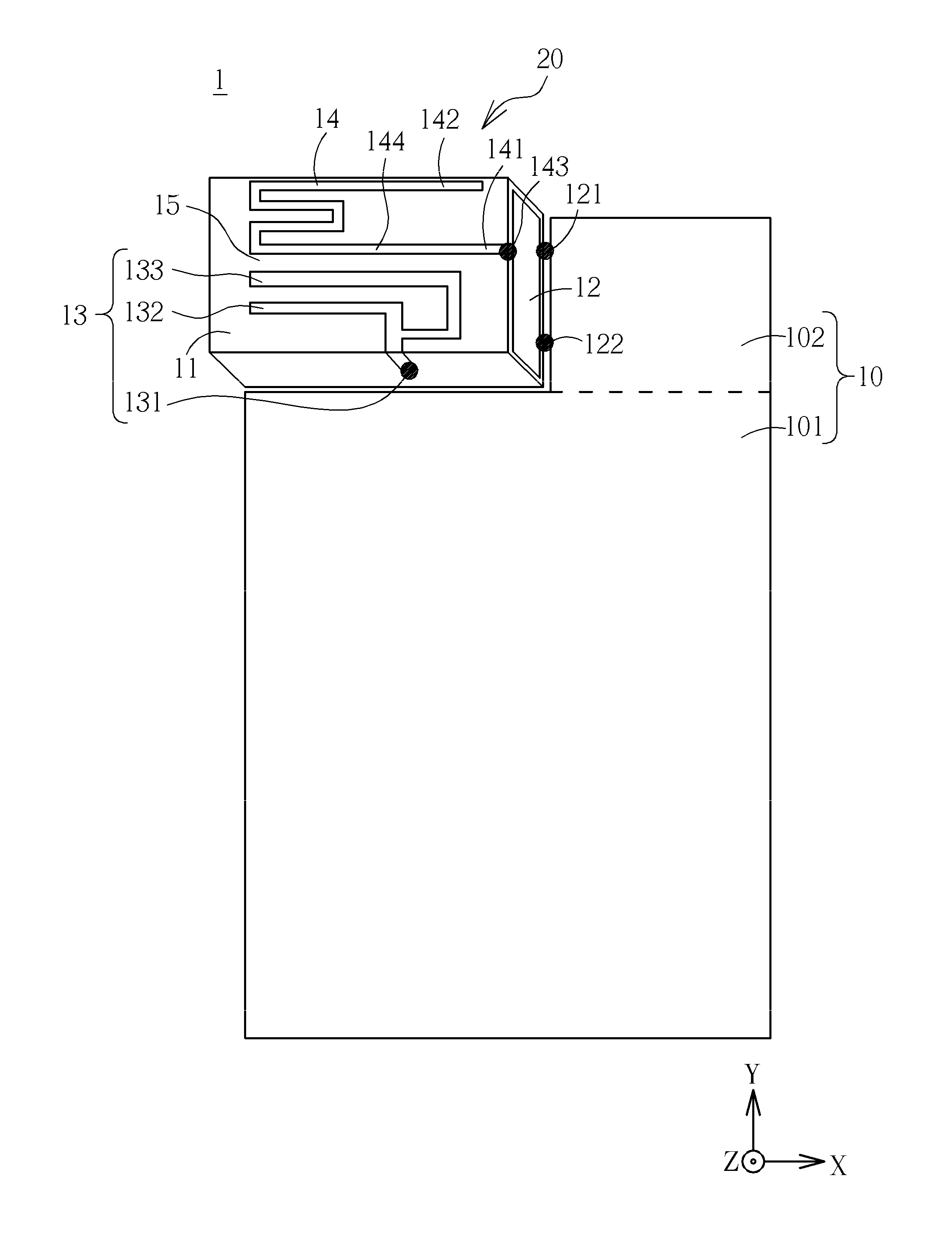 Mobile Communication Device and Antenna Structure Therein