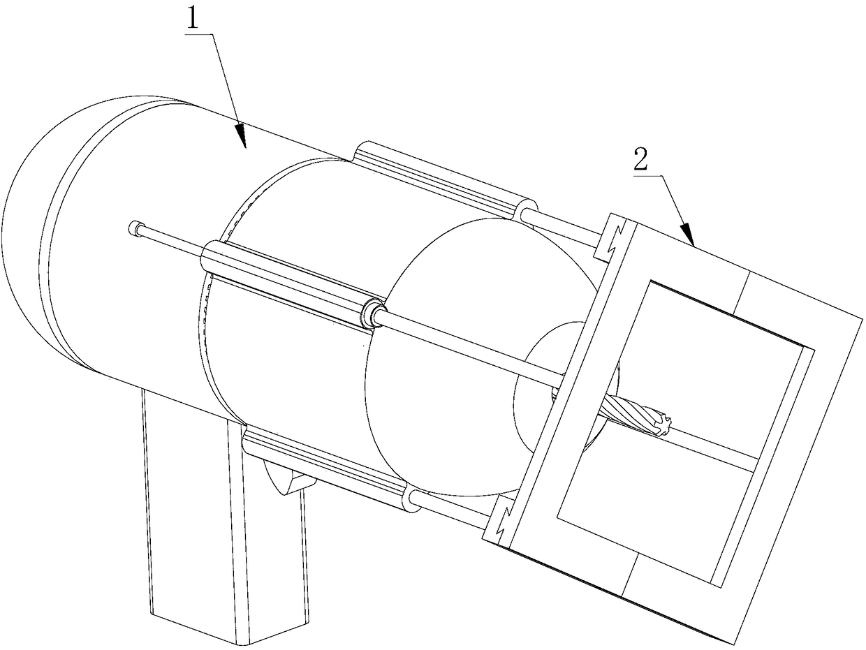 Electric drill capable of preventing punching of skewed hole