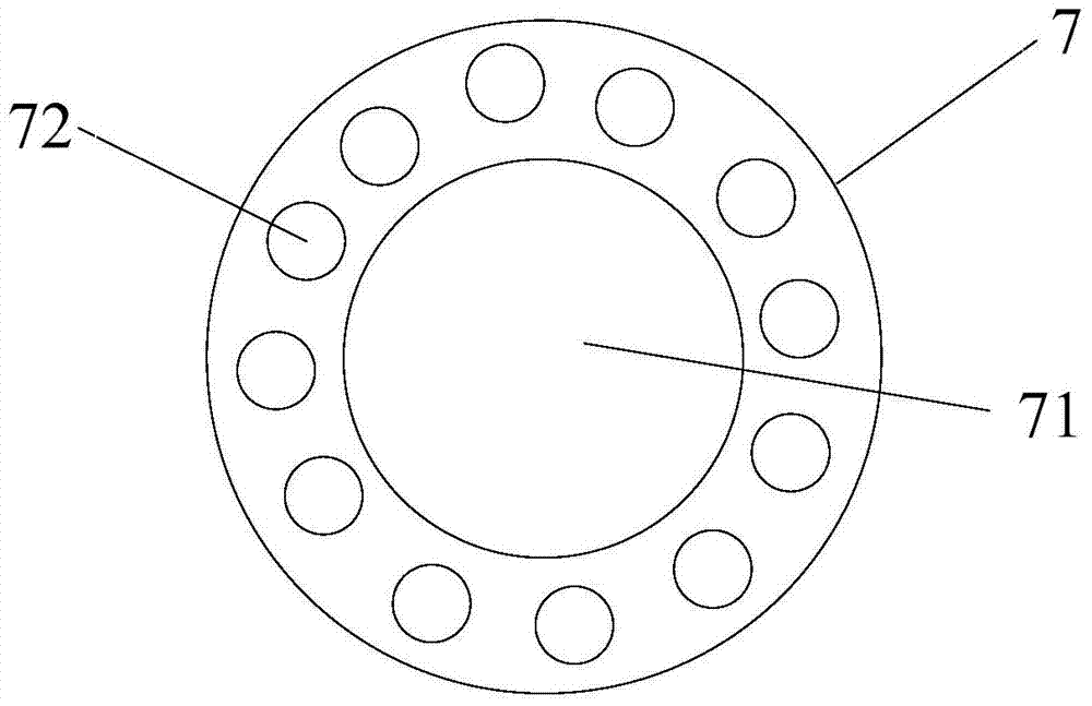 Burner, entrained-bed gasifier and combustion method for entrained-bed gasifier