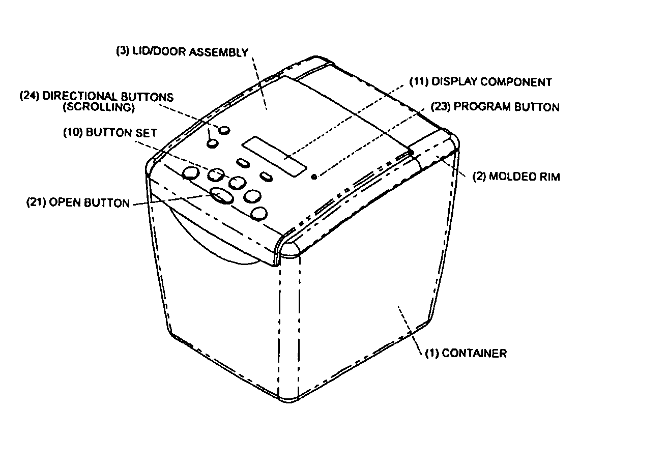 Programmable restricted access food storage container and behavior modification assistant