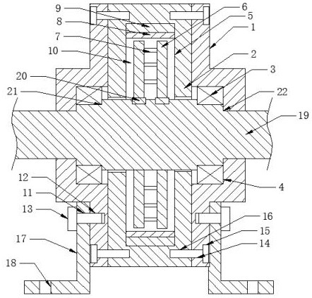Hydraulic magneto-rheological composite brake structure for vehicle