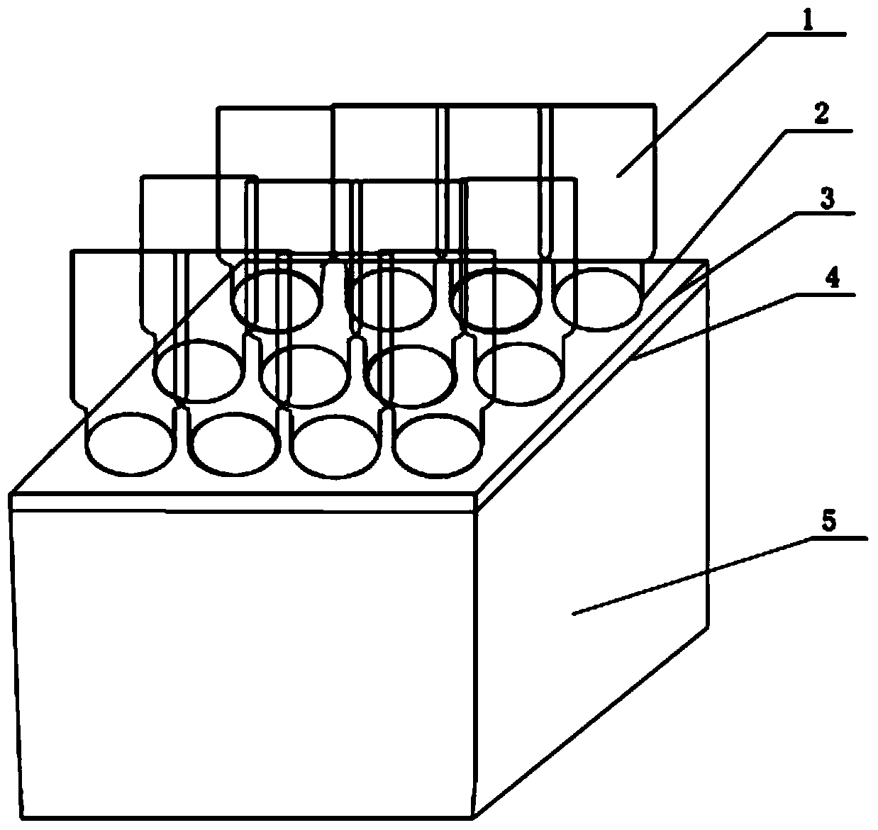 Production method of bottle type honeycomb honey
