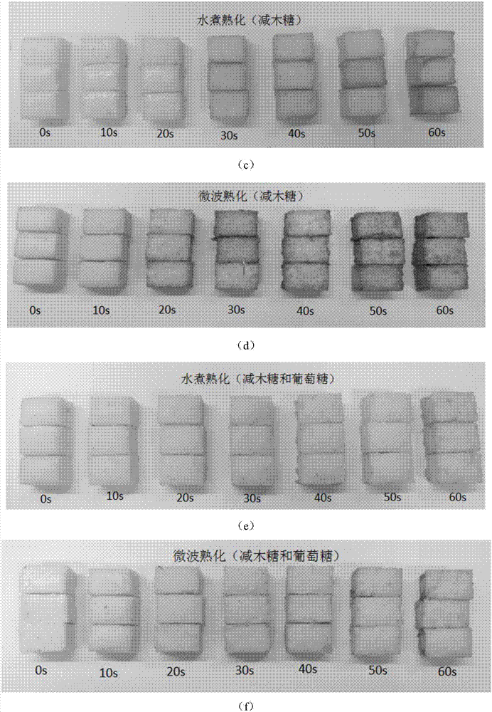 Method of improving coloring efficiency of surimi products in oil-frying process by using microwave heating