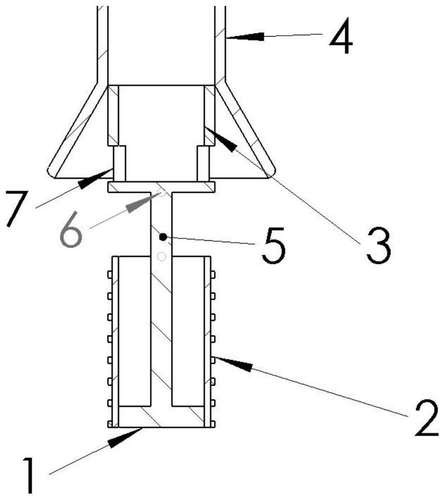 Recoil-free firework launching device adopting electromagnetic counter-recoil mechanism and firework bullet launching method