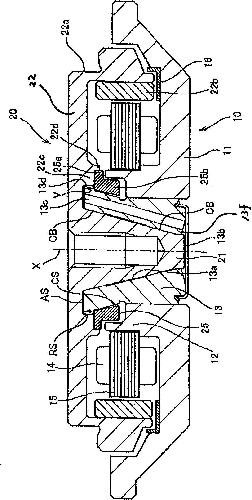 Hydrodynamic bearing device and a recording disk drive equipped with it