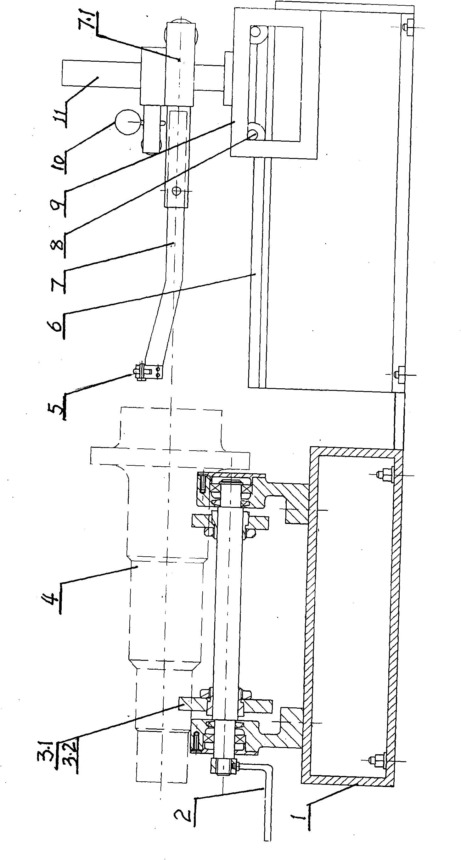 Wall thickness difference detector