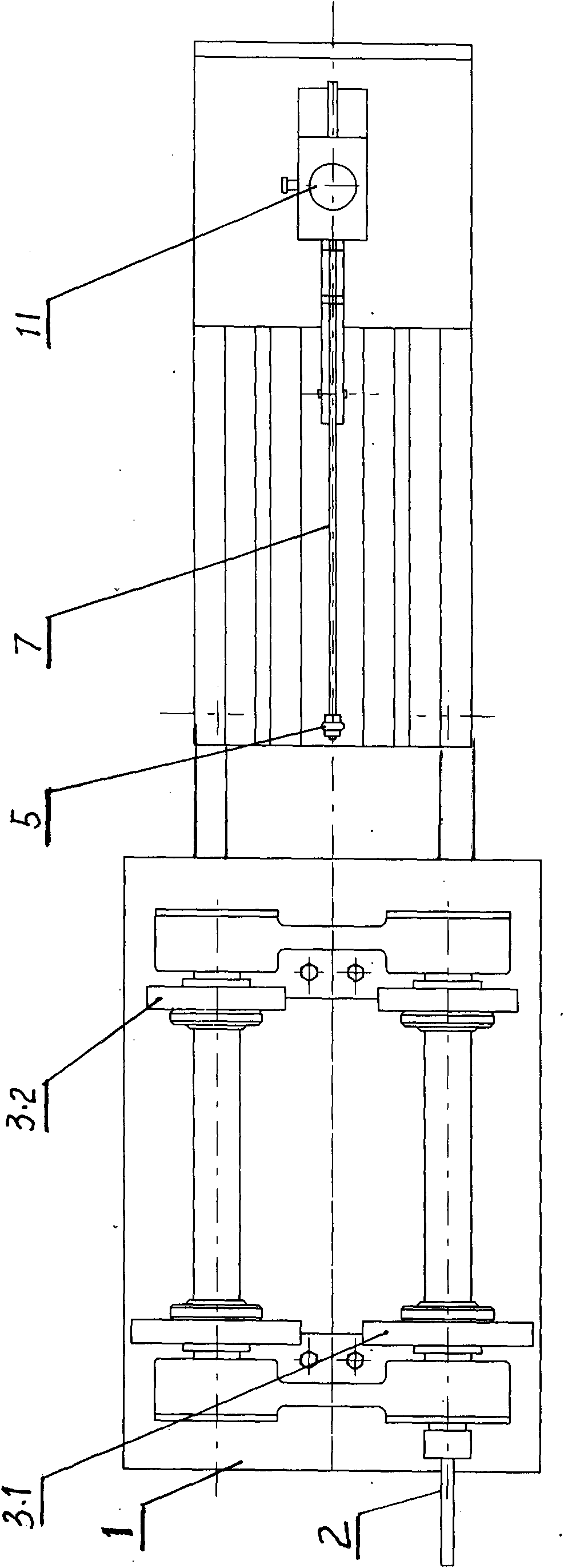 Wall thickness difference detector