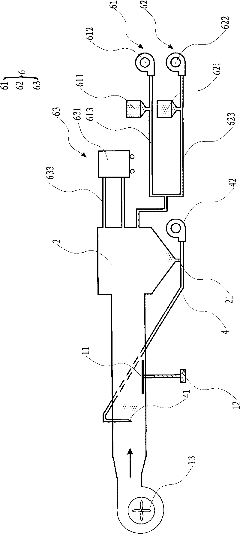 Sand-dust blowing environment test device