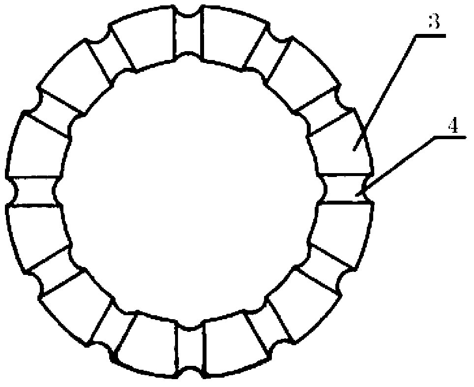 Process for preparing diamond geological coring bit