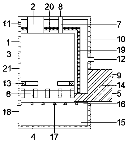 Boiler heating device