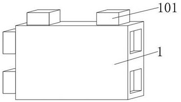 Fabricated wallboard for building main body structure construction