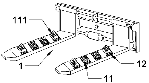 Automatic safety forklift