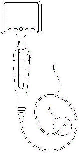 Sleeves for hose laryngoscopes with adjustable insertion direction