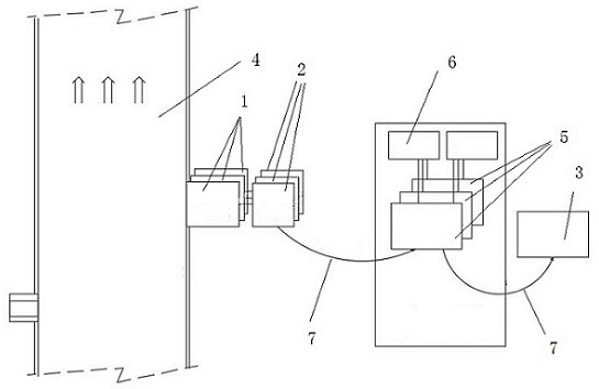 A detection method of a furnace flameout detection device