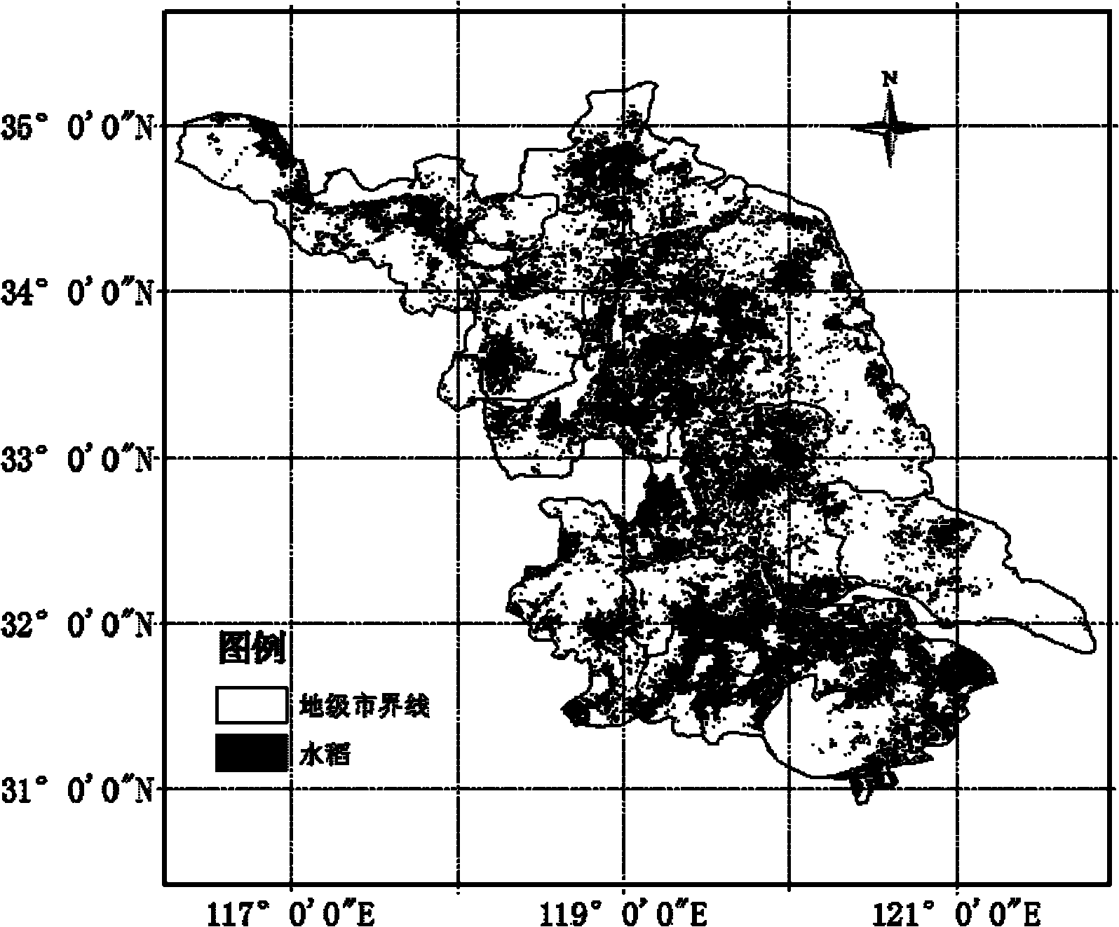Rice yield remote sensing estimation method based on MODIS data