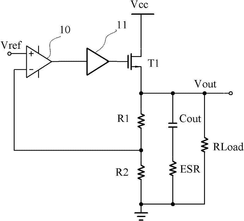 Serial-connection type voltage adjusting circuit